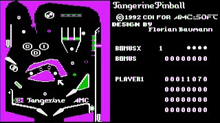 ATARI 8BIT XL XE Tangerine Pinball PCS CONSTRUCTION SET FLIPPER NTSC ARTIFATCT 400 800 600 ATARIMANI