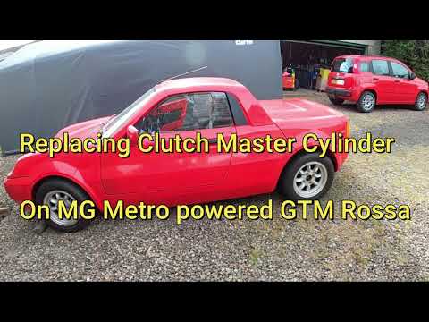 Replacing Clutch Master Cylinder on GTM Rossa (MG Metro Engine)