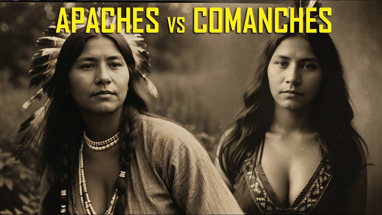 Terror Apache | A "Guerra de Extermínio" dos Comanches que DESTRUIU os Apaches