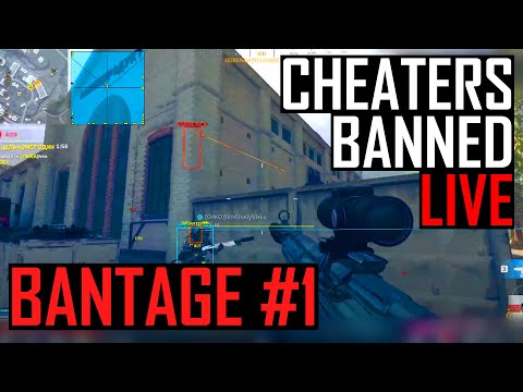 Warzone Cheaters Banned Live | Cheater Bantage #1