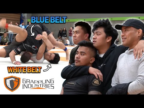 A Jiu Jitsu Competition But with Three ADOPTED White Belts