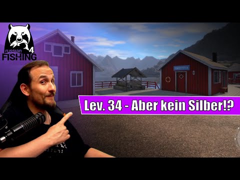 Russian Fishing 4 - Tutorial - Level 34 - Kein Silber fürs Nordmeer Setup?! Spinning am NM