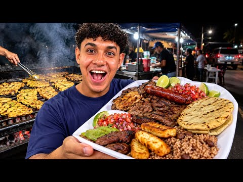 ¡Encontramos unos RICOS ASADOS en Soyapango! 🇸🇻😱lleno total 
