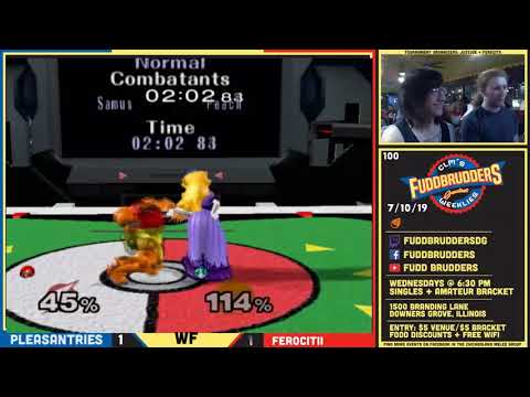 SSBM Pleasantries vs Ferocitii FuddBrudders 100