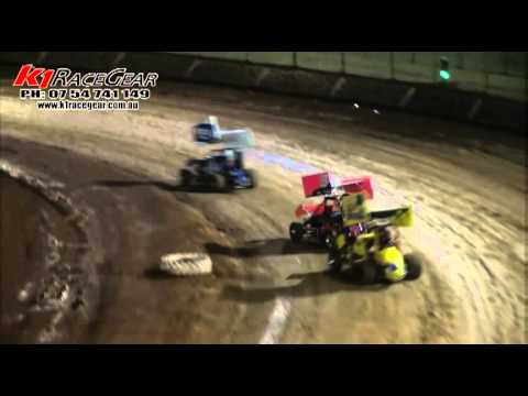 Lightning Sprints - Heat 3 - QLD Title - Charlton Raceway - 17.12.11