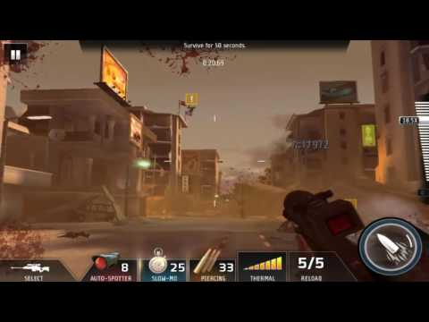 Kill Shot Bravo Region 15 Primary Mission 21 - Survive for 50 seconds