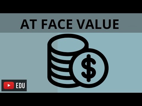AT FACE VALUE | ENGLISH IDIOM