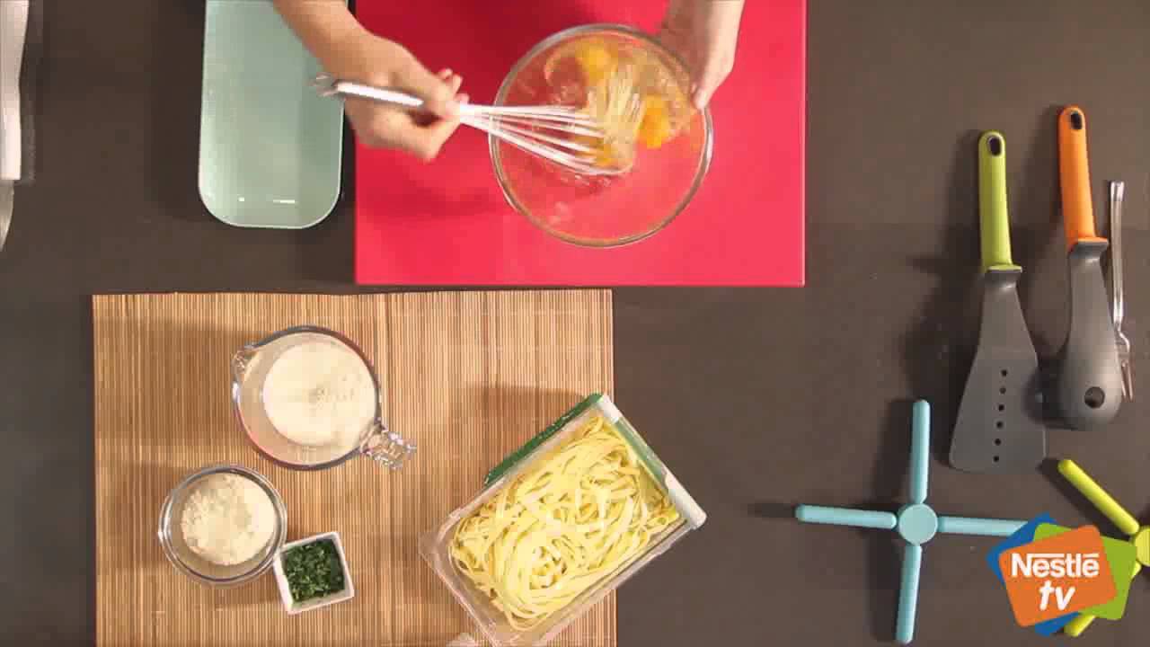 🍝 Salsa Carbonara - Recetas Leche Ideal