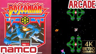 Bosconian Arcade ( Namco 1981 ) 4k Gameplay
