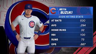 【今永昇太】#136 圧巻の完投勝利で18勝目！カブス打線も9得点でレッズを圧倒【MLB The Show 26】