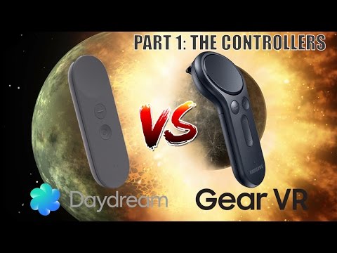 Daydream vs. Gear VR - The Big Comparison Part 1: The Controllers