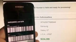 How to Unlock AT&T  Galaxy S7 Tutorial