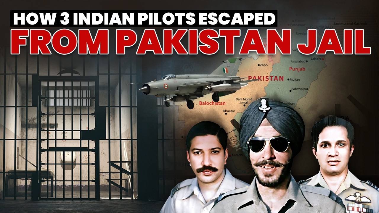 The Great Indian Escape: How 3 Indian Pilots Escaped From Pakistan Jail?