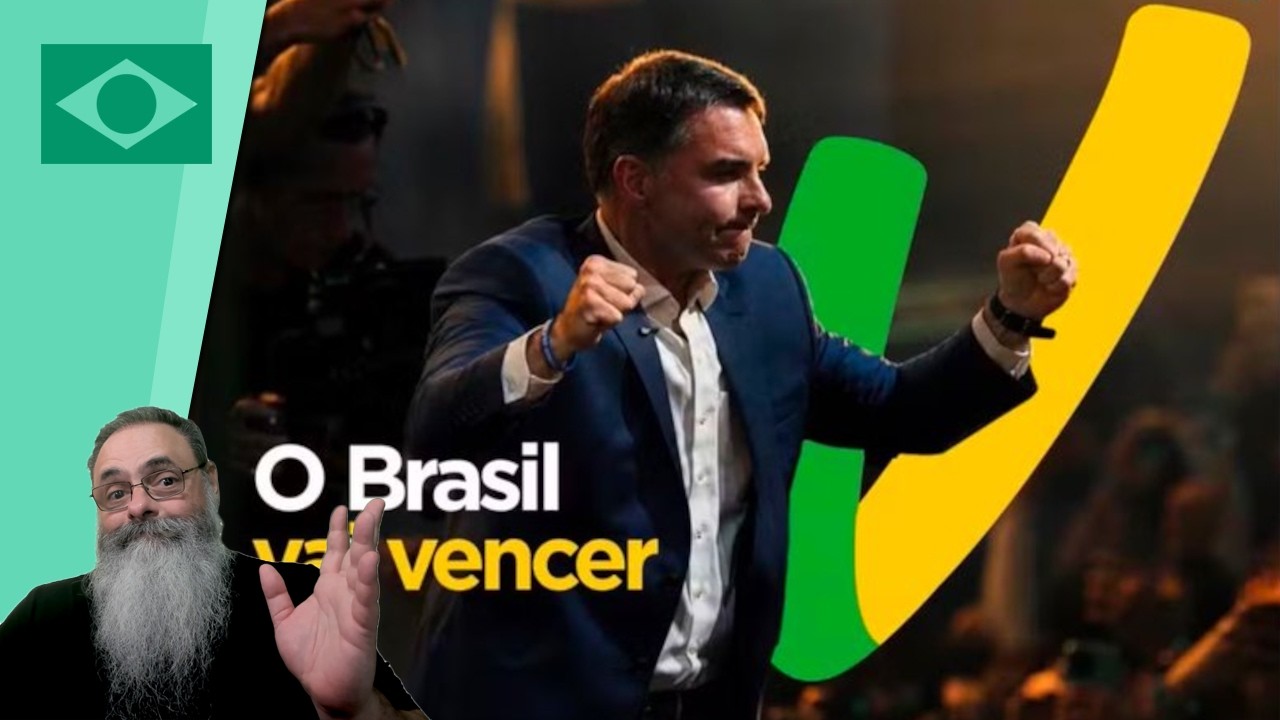 "O BRASIL vai VENCER" é o SLOGAN do FLÁVIO que JÁ COMEÇA com BOAS NOTÍCIAS