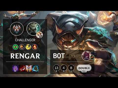 Rengar Bot vs Xayah - BR Challenger Patch 10.13