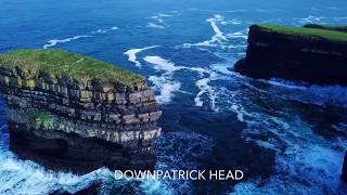 preview picture of video 'Ireland - Downpatrick Head - Amazing drohne video'