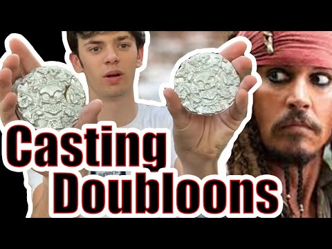 Casting Pirates of the Caribbean Coins