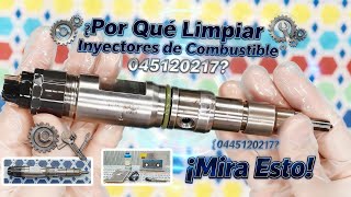 【7-1】¿Por qué limpiar los inyectores de combustible 0445120217? ¡Mira esto!