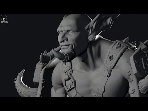 Zekhan WIP highpoly turntable - Marmoset Toolbag