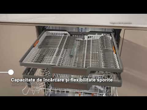 Masina De Spalat Vase De Sine Statatoare G 7223 SC Excellence Alb Brilliant, video