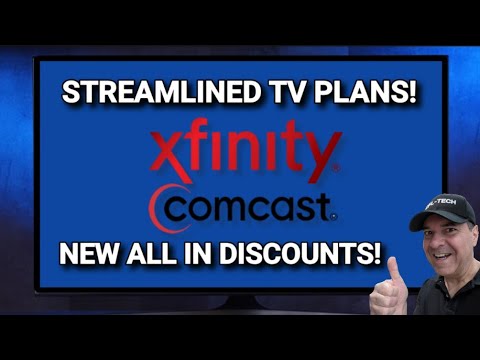 WOW! Comcast Xfinity NEW All-IN TV Plans⁉️