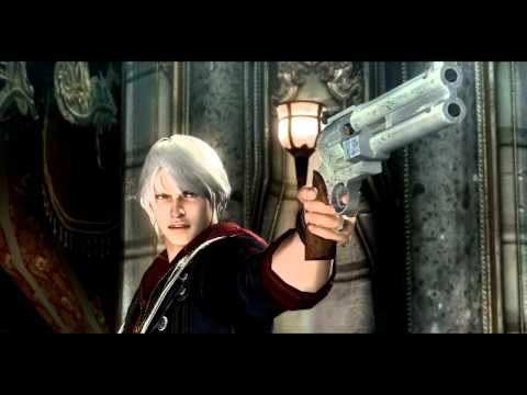 Devil May Cry 4 Nero Vs Dante First Meet (HD) (30fps)