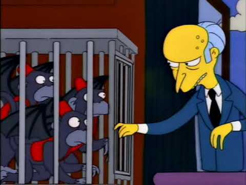 S05E09 - Mr Burns' Flying Monkeys