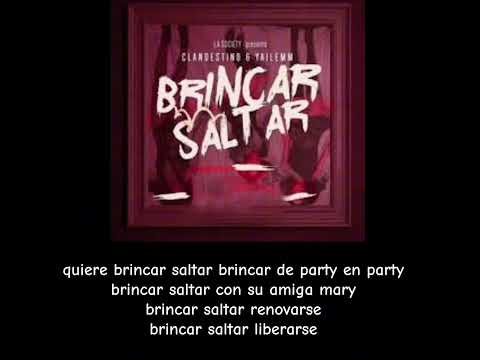Clandestino y Yailem Brincar Saltar (letra)