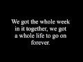 Forever Together - Emblem3 [LYRICS] 