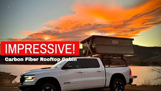 Inside Sparks Overland’s Carbon Fiber Stronghold XL | The Future of Rooftop Camping?