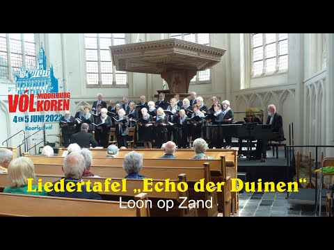 Middelburg VÓLkoren 4 juni 2022 met Liedertafel Echo der Duinen uit Loon op Zand
