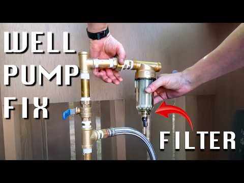 well pump installation explained