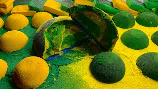 Download lagu BRAZIL World Cup Chalk ASMR | Satisfying Giant Sphere Crush mp3