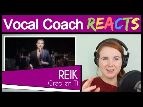 Vocal Coach reacts to Reik - Creo en Ti (Jesús Alberto Navarro Rosas)