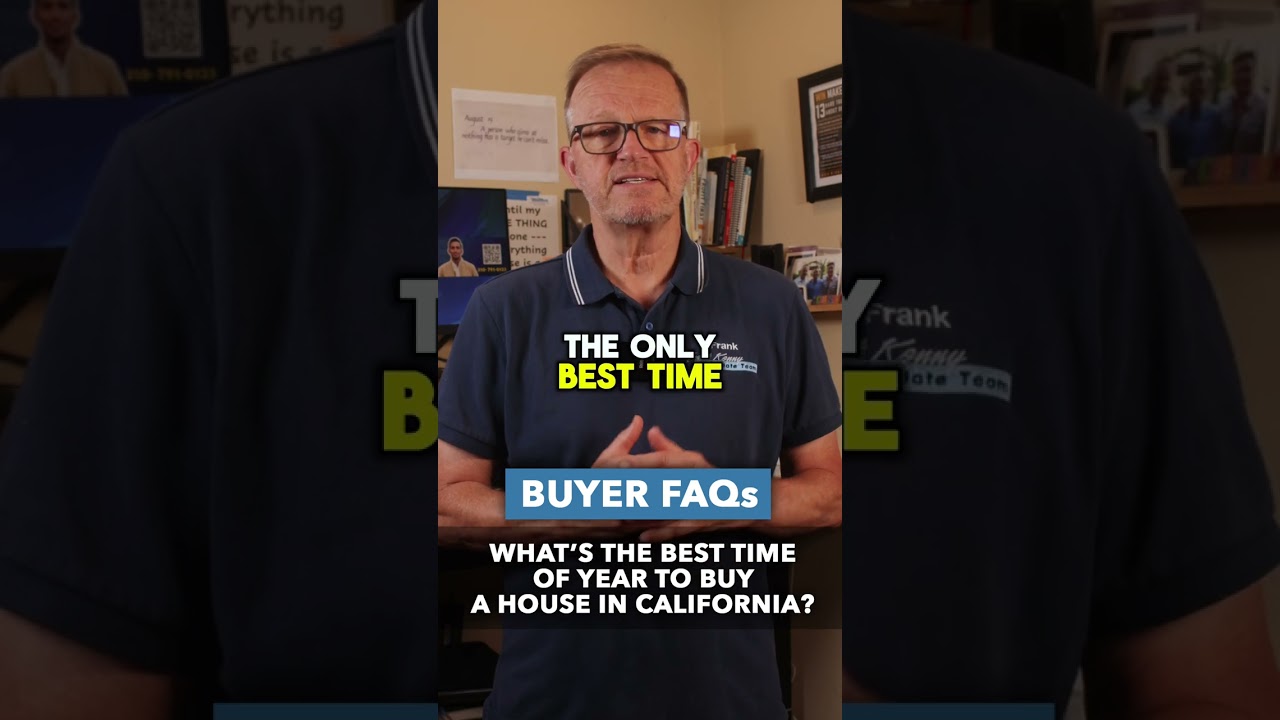 What's the best time of year to buy a house in California?
