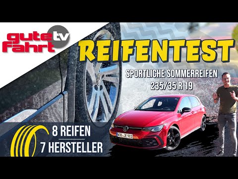 8 sporty summer tires (235/35 R19) in the big test! Which is the best? | + ALL results