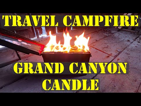 Grand Canyon Candle I Magic Fire Box I DIY Project