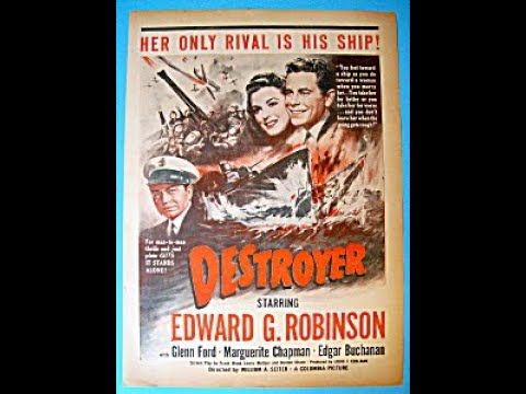 Destroyer (1943) - Edward G. Robinson & Glenn Ford