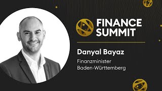 Im Gespräch mit: Danyal Bayaz, Finanzminister Baden-Württemberg