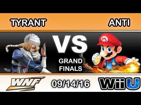 WNF 3.7 - NME | Tyrant (Sheik) Vs. IMT | ANTi (Mario) Grand Finals - Smash Wii U