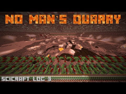 Insane Minecraft Nether Quarry Chunkloading - SciCraft Log 3