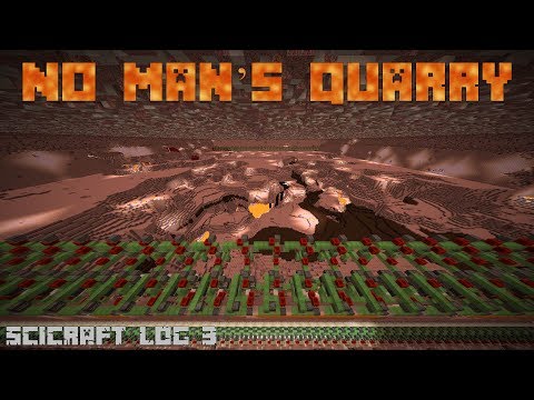 Minecraft - Permanent Chunkloading of the Nether Quarry - SciCraft Log 3