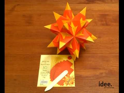 idee. Tipp Nr. 014 - Origami - Bascetta-Sterne