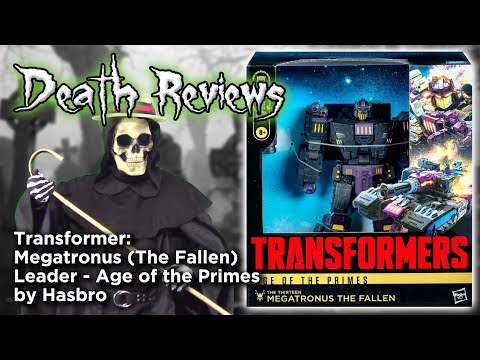 Death Reviews: Megatronus (The Fallen) - Leader - Age of the Primes