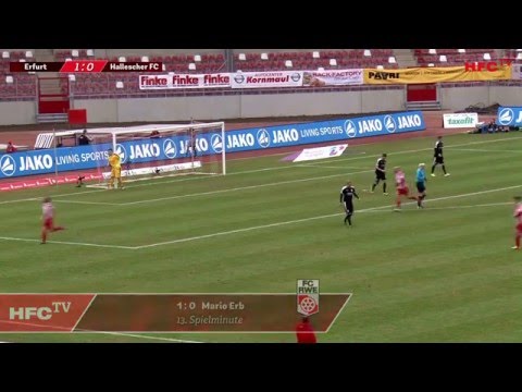 29. Spieltag: FC Rot-Weiß Erfurt - Hallescher FC | Die Zusammenfassung
