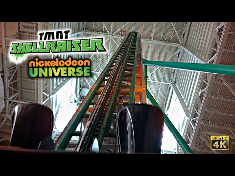 Back row point of view footage of TMNT Shellraiser