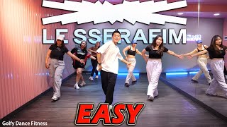 [KPOP] LE SSERAFIM - EASY | Golfy Dance Fitness / Dance Workout | คลาสเต้นออกกำลังกาย