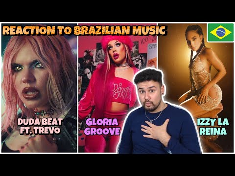 REACTION TO BRAZILIAN POP: Duda Beat feat. Trevo / Gloria Groove-Bonekinha / Izzy La Reina-Boy Toy