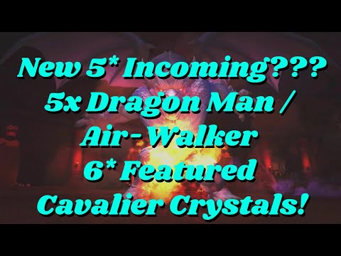 New 5* Incoming??? 5x Dragon Man 6 Star Featured Cavalier Crystals! - Marvel Contest of Champions