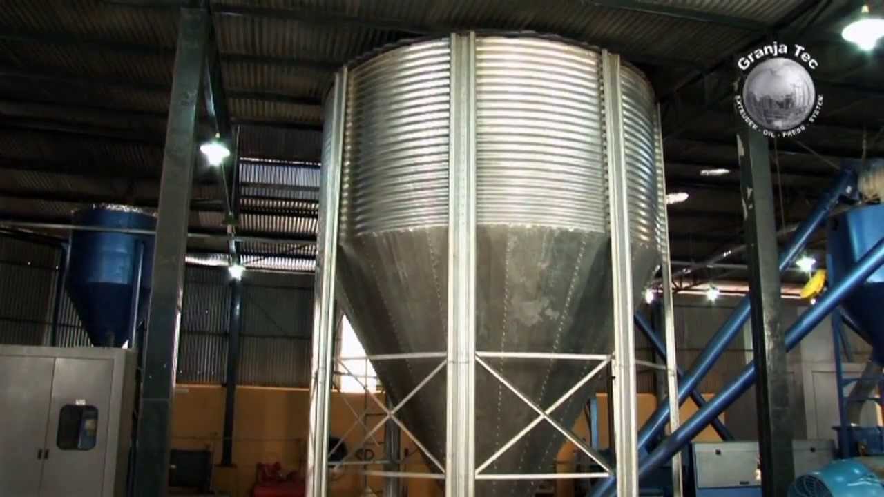 Fabrica de processamento de soja Granjatec (produção de farelo e óleo de soja)